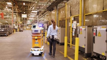 Self-Driving Robot Makes Life Easier for Ford Employees